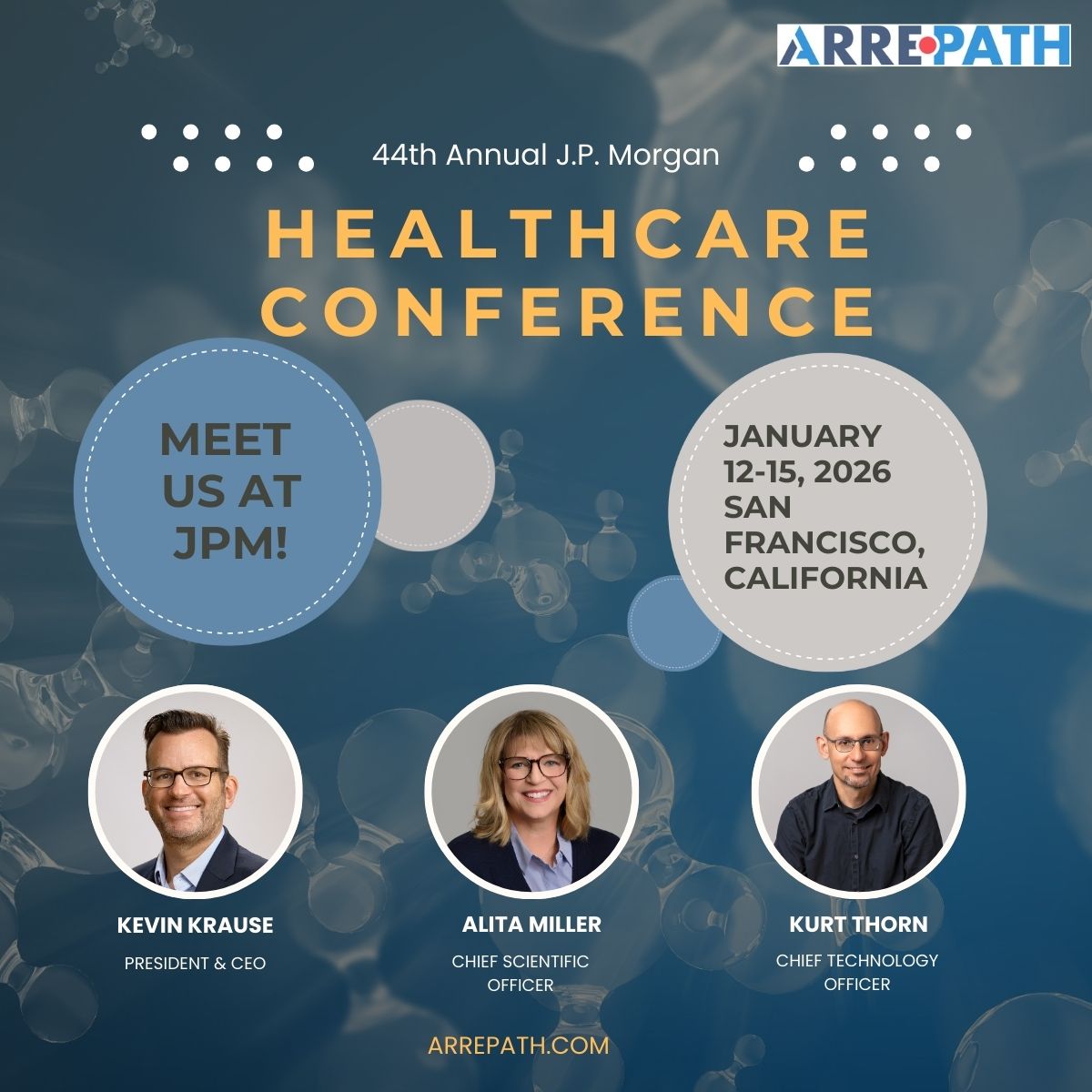 ArrePath at JP Morgan Healthcare Conference, 2026